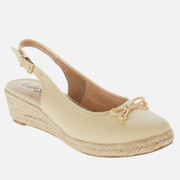 LifeStride Keepsake Espadrille Wedge Sandal - Picture 1 of 6